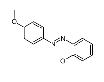 (2-methoxyphenyl)-(4-methoxyphenyl)diazene Structure