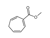 1,3,6-Cycloheptatriene-1-carboxylicacid,methylester(6CI,8CI,9CI) structure