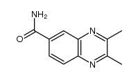 2,3-dimethylquinoxaline-6-carboxamide Structure