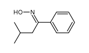 isovalerophenone oxime Structure