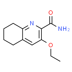 2-Quinolinecarboxamide,3-ethoxy-5,6,7,8-tetrahydro-(9CI)结构式