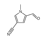 1-methyl-4-cyanopyrrole-2-carboxaldehyde结构式