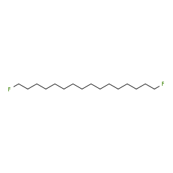 1,16-Difluorohexadecane structure