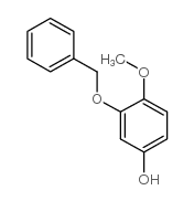 3-(苄氧基)-4-甲氧基苯酚结构式