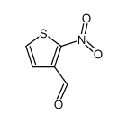 2-硝基噻吩-3-甲醛结构式