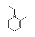 1-ethyl-6-methyl-1,2,3,4-tetrahydro-pyridine结构式