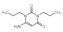 1,3-二丙基-6-氨基星空app嘧啶结构式