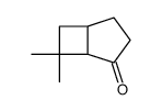 7,7-dimethylbicyclo[3.2.0]heptan-2-one结构式