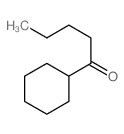 1-cyclohexylpentan-1-one结构式