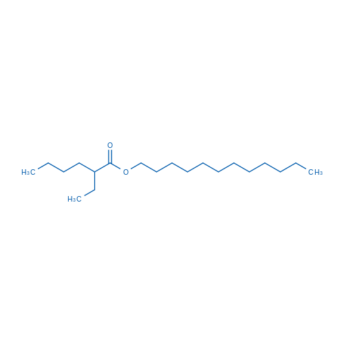 Dodecyl 2-ethylhexanoate structure