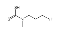 methyl-[3-(methylamino)propyl]carbamodithioic acid Structure