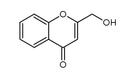 2-hydroxymethyl-chromen-4-one Structure