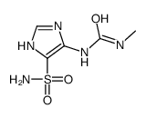 1-methyl-3-(5-sulfamoyl-1H-imidazol-4-yl)urea Structure