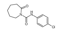 N-(4-chlorophenyl)-2-oxoazepane-1-carboxamide Structure