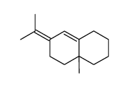 7-Isopropylidene-4a-methyl-1,2,3,4,4a,5,6,7-octahydro-naphthalene Structure