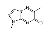 1,6-dimethyl-[1,2,4]triazolo[4,3-b][1,2,4]triazin-7-one结构式