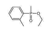 1-[ethoxy(methyl)phosphoryl]-2-methylbenzene Structure