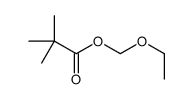 ethoxymethyl 2,2-dimethylpropanoate Structure