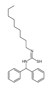 1-benzhydryl-3-nonylthiourea结构式