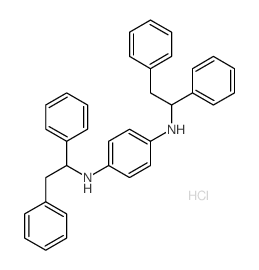 N,N-bis(1,2-diphenylethyl)benzene-1,4-diamine structure