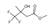 3-(trifluoromethyl)-3-hydroxybutyric acid methyl ester结构式