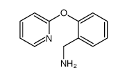 Benzenemethanamine, 2-(2-pyridinyloxy)- (9CI)结构式