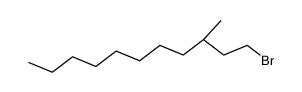 1-bromo-3-methylundecane结构式