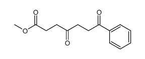 4,7-dioxo-7-phenyl-heptanoic acid methyl ester结构式