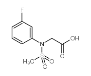 2-(3-fluoro-N-methylsulfonylanilino)acetic acid picture