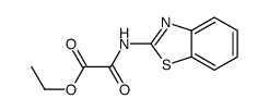 ethyl 2-(1,3-benzothiazol-2-ylamino)-2-oxoacetate结构式