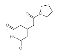 4-(2-oxo-2-pyrrolidin-1-yl-ethyl)piperidine-2,6-dione picture