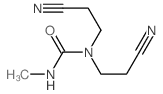 1,1-bis(2-cyanoethyl)-3-methyl-urea picture