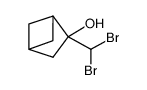 bicyclo[2.1.1]-2-dibromomethylhexan-2-ol Structure