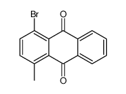 1-bromo-4-methylanthracene-9,10-dione结构式