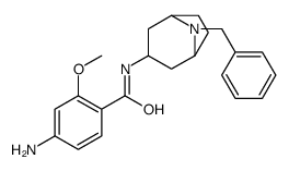 4-amino-N-(8-benzyl-8-azabicyclo[3.2.1]octan-3-yl)-2-methoxybenzamide结构式