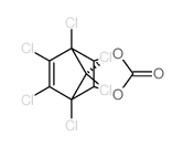 1,7,8,9,10,10-hexachloro-3,5-dioxatricyclo[5.2.1.02,6]dec-8-en-4-one结构式