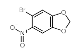 5-BROMO-6-NITROBENZO[D][1,3]DIOXOLE Structure