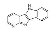 6H-Pyrimido(2,1:2,3)imidazo(4,5-b)indole结构式