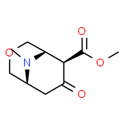 3-Oxa-9-azabicyclo[3.3.1]nonane-6-carboxylicacid,9-methyl-7-oxo-,methylester,(1R,5S,6R)-rel-(9CI) picture