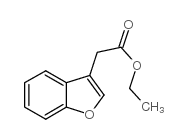 ETHYL 2-(BENZOFURAN-3-YL)ACETATE structure