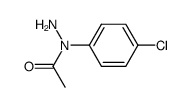 1-acetyl-1-p-chlorophenylhydrazine结构式