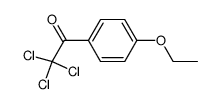 1-(4-ethoxy-phenyl)-2,2,2-trichloro-ethanone Structure