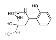 β-hydroxylamino-hydro-o-coumarohydroxamic acid oxime hydrate结构式