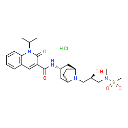 Velusetrag hydrochloride结构式