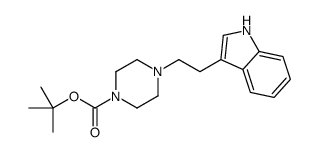 1-BOC-4-[2-(1H-INDOL-3-YL)-ETHYL]-PIPERAZINE structure