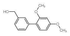 3-(2,4-Dimethoxyphenyl)benzyl alcohol structure