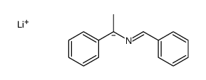 lithium,1-phenyl-N-(1-phenylethyl)methanimine结构式