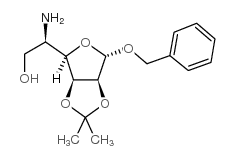 苄基5-氨基-5-脱氧-2,3-O-异丙基-α-D-甘露呋喃糖苷图片