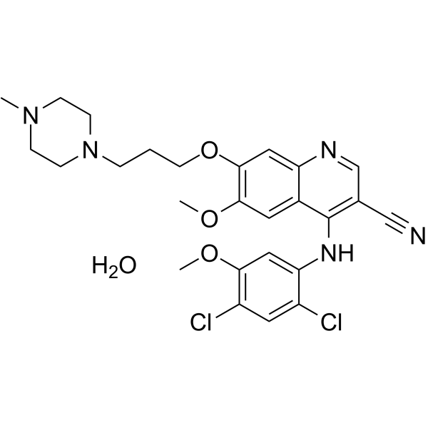 bosutinib hydrate structure