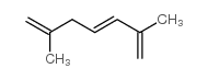 1,3,5-Heptatriene,2,6-dimethyl- Structure